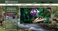 Desktop Screenshot of cityofmillersville.com